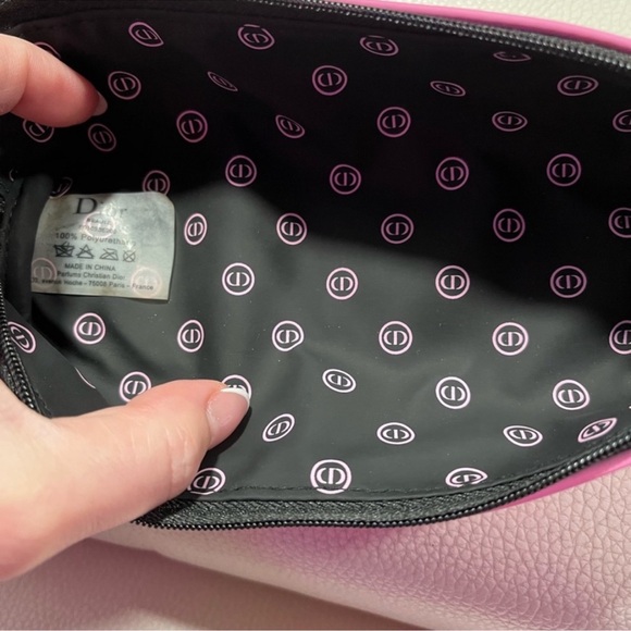 Dior Pink Women's Cosmetic Bag - Picture 11 of 12